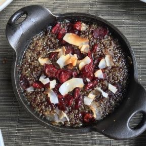 Gluten-free quinoa porridge from Taste on Melrose